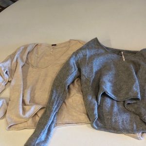 Free people cashmere sweaters
